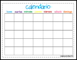  Spanish Calendar